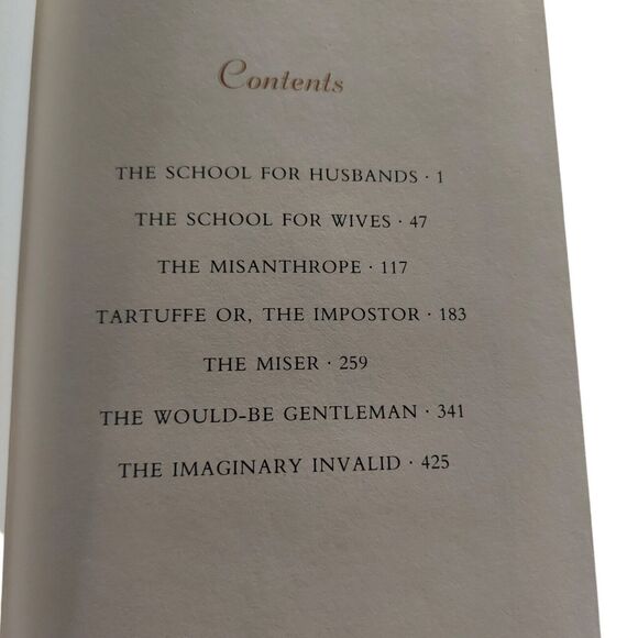 Comedies by Moliere - The Franklin Library Illustrated 1985 - Picture 6 of 8